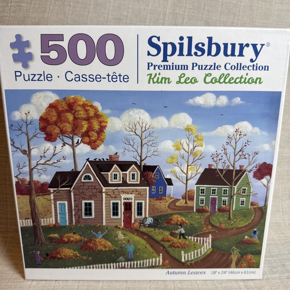 Spilsbury 500 pc Puzzle‎ Steven Klein Autumn Leaves